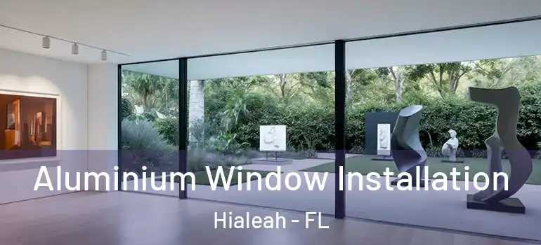  Aluminium Window Installation Hialeah - FL