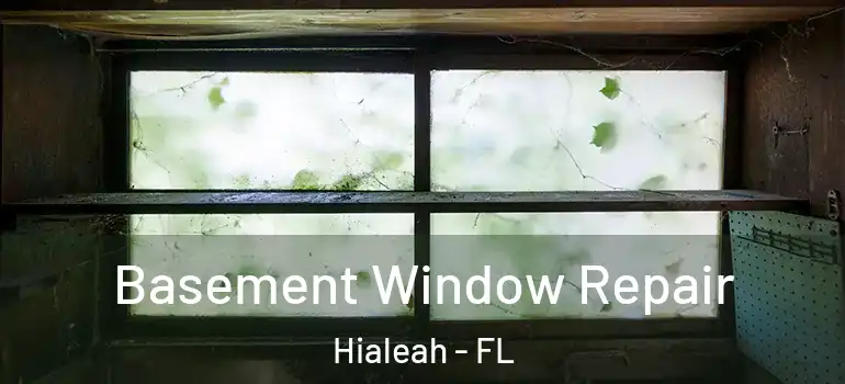  Basement Window Repair Hialeah - FL