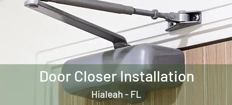  Door Closer Installation Hialeah - FL
