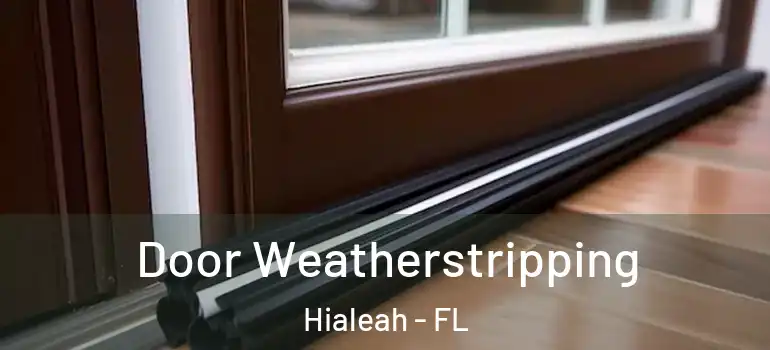  Door Weatherstripping Hialeah - FL