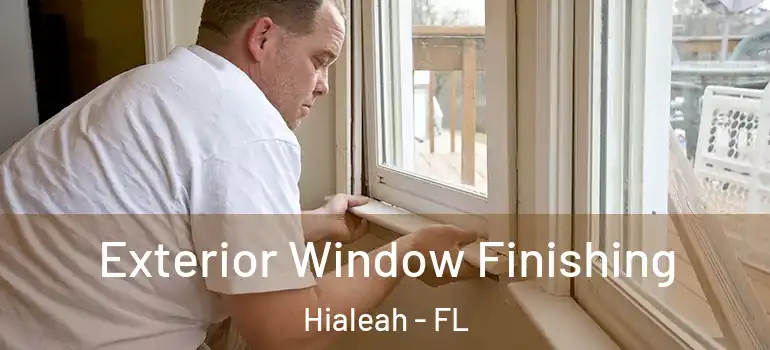  Exterior Window Finishing Hialeah - FL
