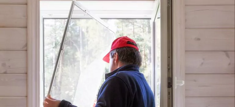 Expandable Window Screen Installation in Hialeah, FL
