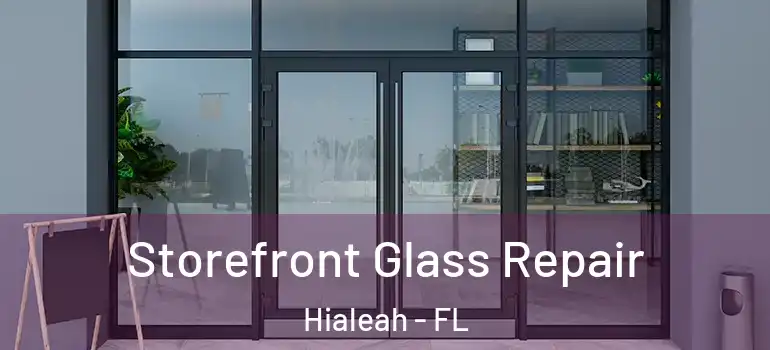  Storefront Glass Repair Hialeah - FL