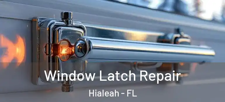  Window Latch Repair Hialeah - FL